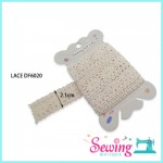 LACE - DF6020-COTTON-2YD(CREAM)